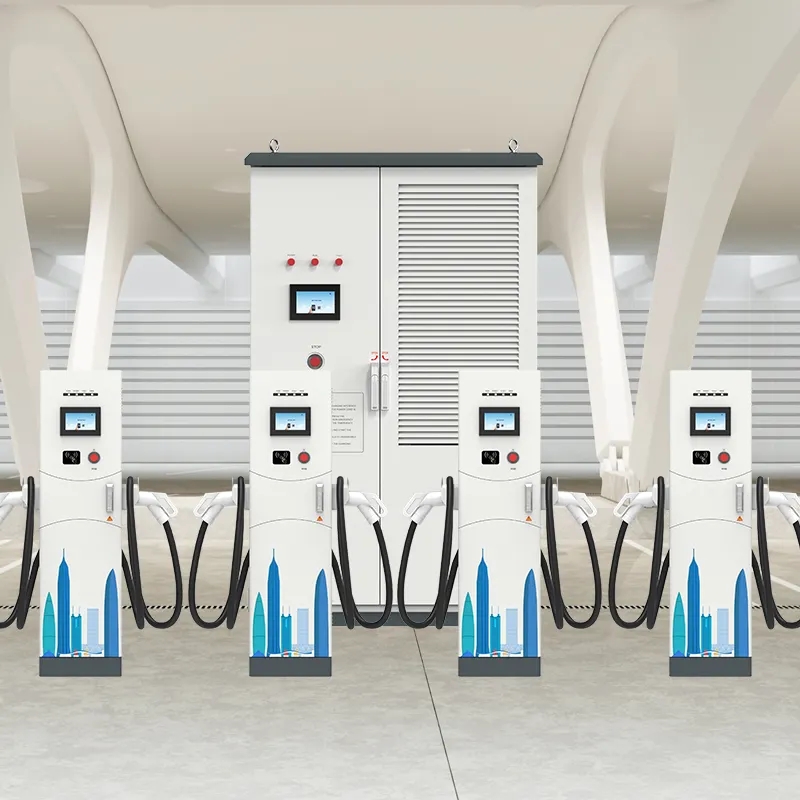 estación de carga rápida de DC de la pila de carga del vehículo eléctrico del cargador de 240kW 300kW 480kW EV DC