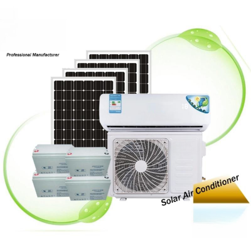 Hogar 9000 Btu Mini enfriador de aire con inversor de energía solar dividido móvil portátil de CA 