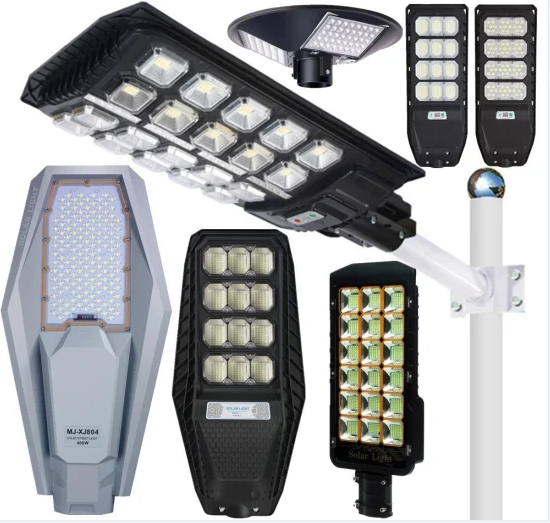 Iluminación exterior LED Farola Farola solar 100W 120W 150W 200W 240W 300W 380W 400W