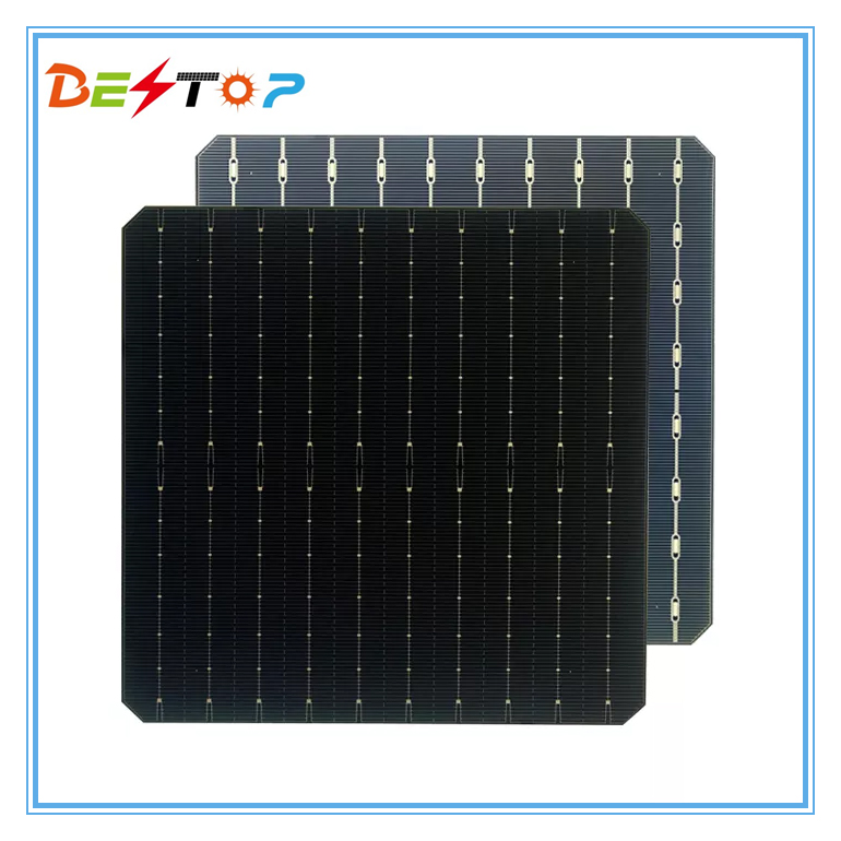 ESSMATE 20%~22% Células fotovoltaicas Célula solar monocristalina de alta eficiencia 166 * 166 mm Célula solar 9bb en venta