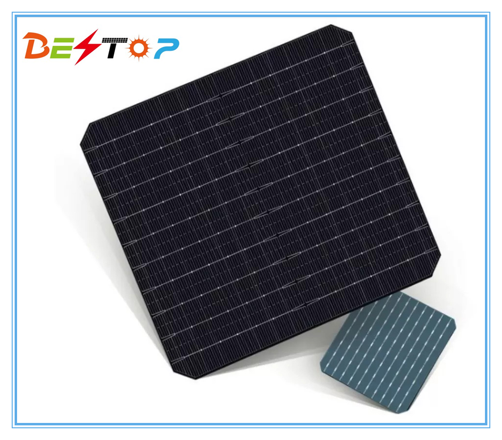 ESSMATE 20%~22% Células fotovoltaicas Célula solar monocristalina de alta eficiencia 166 * 166 mm Célula solar 9bb en venta