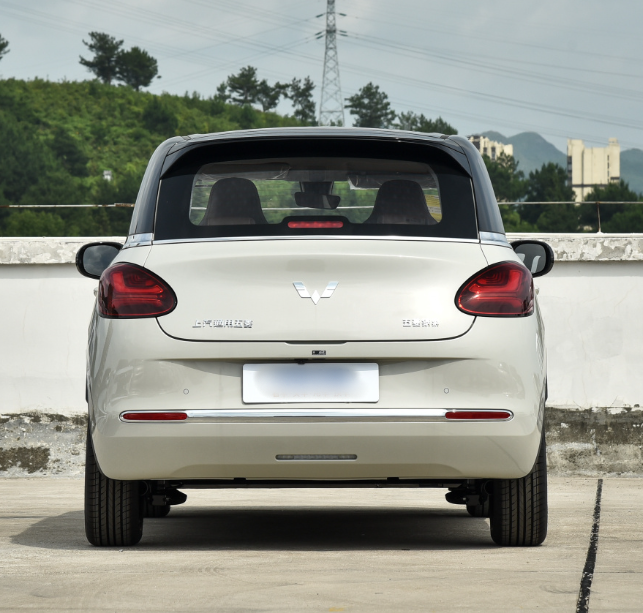 Mini automóvil de cuatro ruedas con tracción delantera, motor único, coche EV de largo alcance