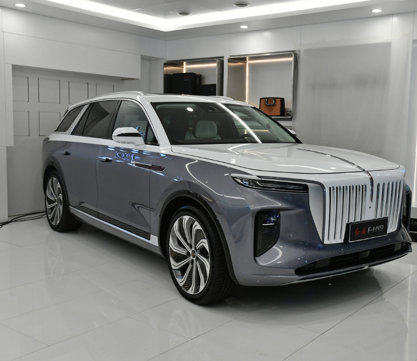 Bien diseñado New Energy Car HongQi E-HS9 Alto rendimiento Largo alcance Buen precio