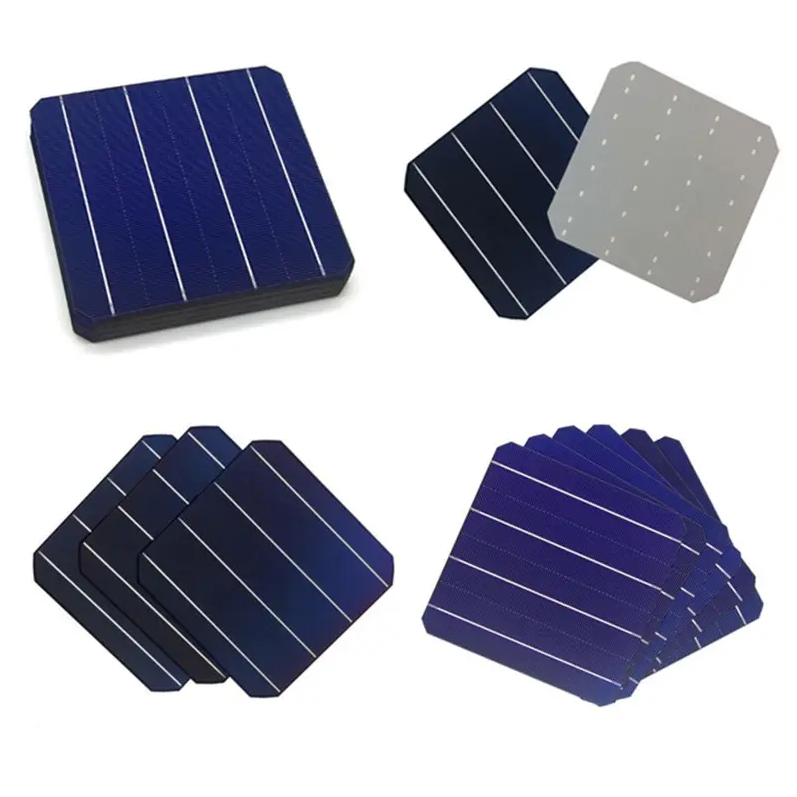 Módulo de células solares monocristalinas 9BB 10BB 166 182 pequeñas células solares Diy