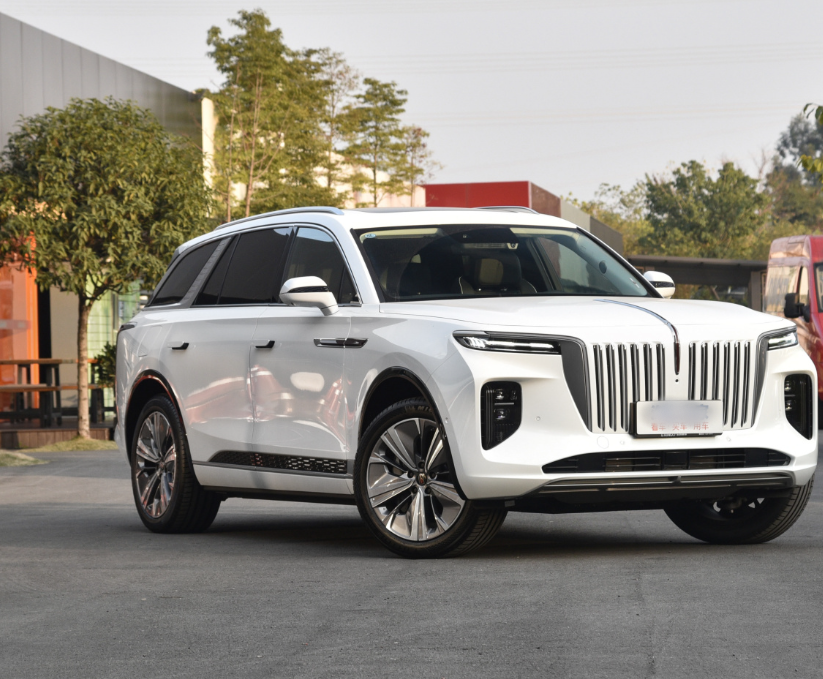 Coche adulto EV HongQi E-HS9 New Energy Vehicles CLTC660Km 690Km Long Range